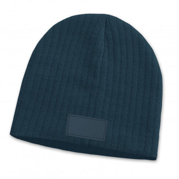 Nebraska Cable Knit Beanie with Patch - 115656-5